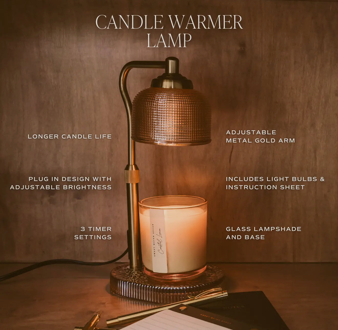 PREORDER- Candle Lamp Warmer