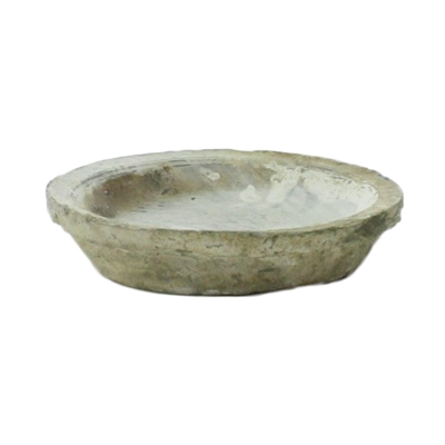 Rustic Terra Cotta Saucer 5 in - Whitestone