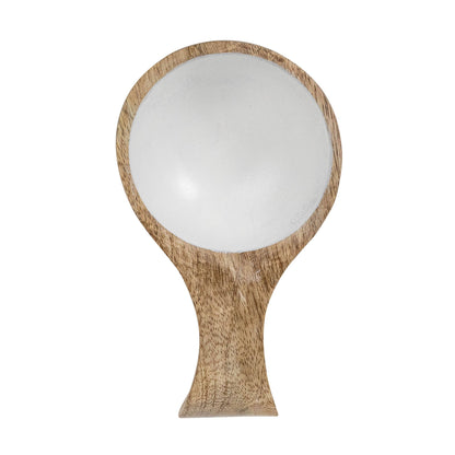 Mabel White Kitchen Scoop Wood