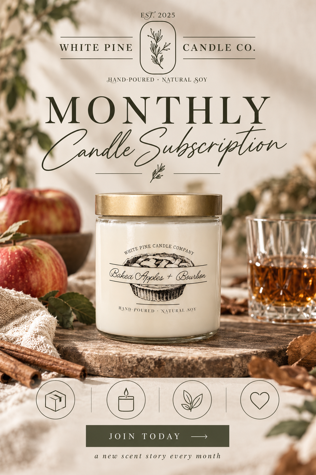 Monthly Candle Subscription