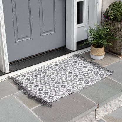 2x3 Hand Woven Ebe Rug Gray