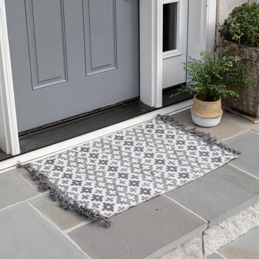 2x3 Hand Woven Ebe Rug Gray