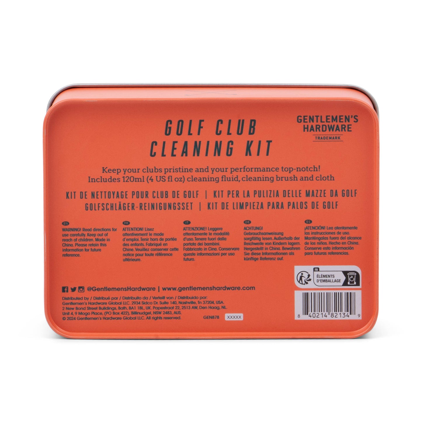 Golf Club Cleaning Kit
