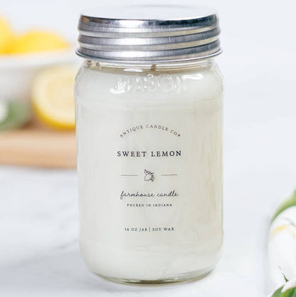 Sweet Lemon 16 oz candle