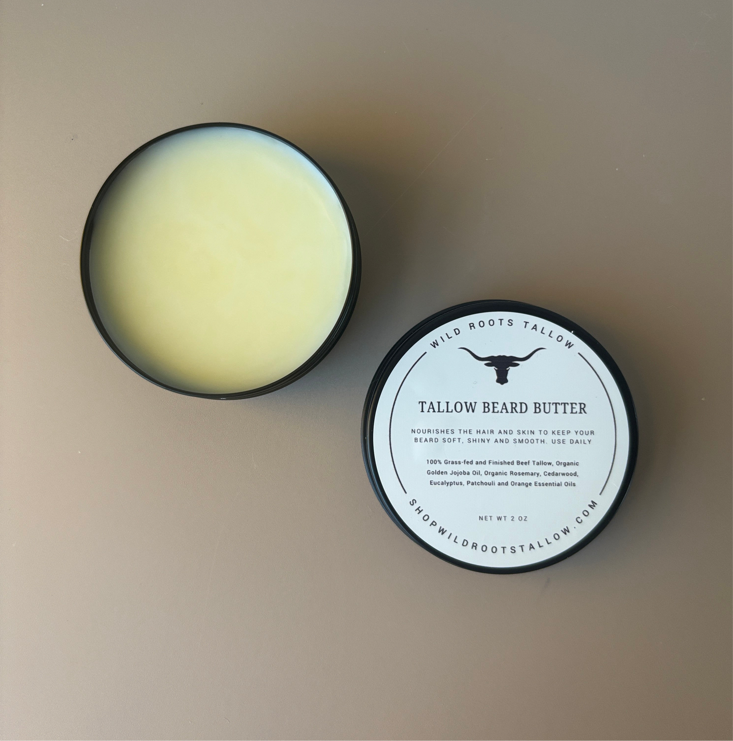 Tallow Beard Balm + Daily Face Moisturizer