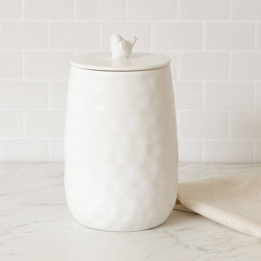 Ceramic Bird Canister