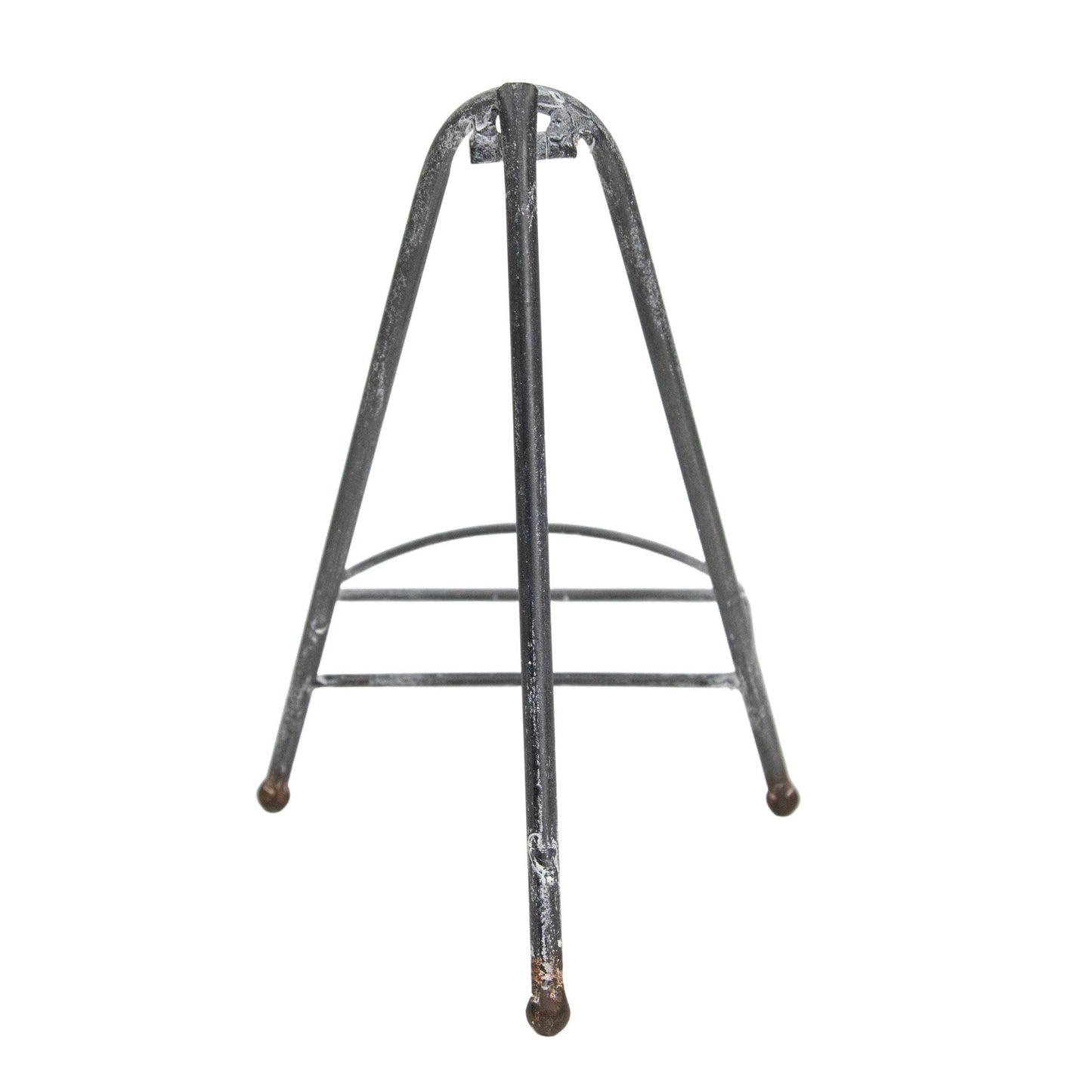 Dixie Whitewashed Metal Easel