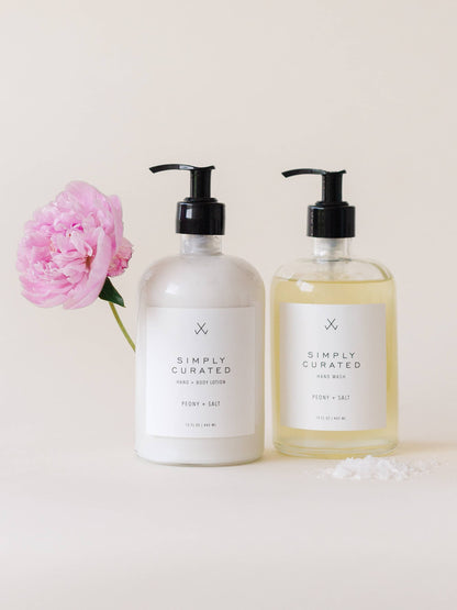 Peony + Salt Hand + Body Lotion
