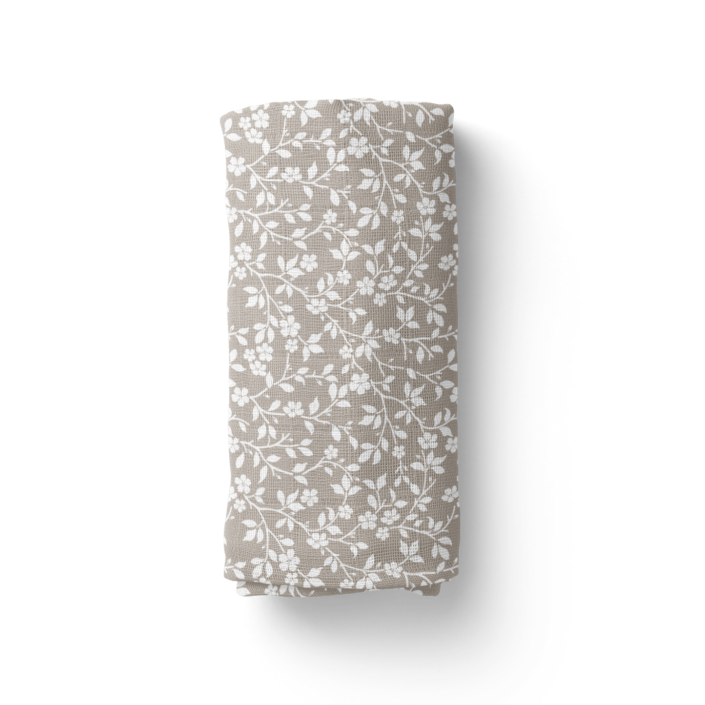 Muslin Swaddle Baby Blanket – Magnolia Tree: Peach