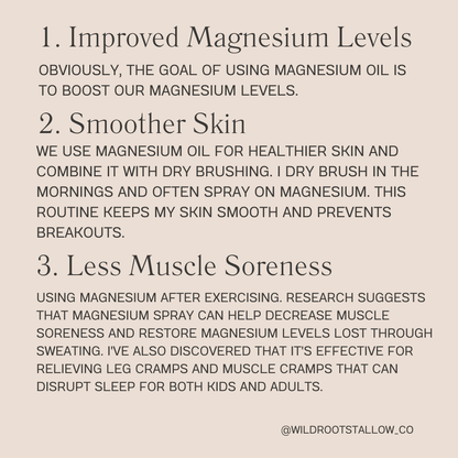 Magnesium Mist | Sore Muscle and Sleep Aid: Unscented / 2oz