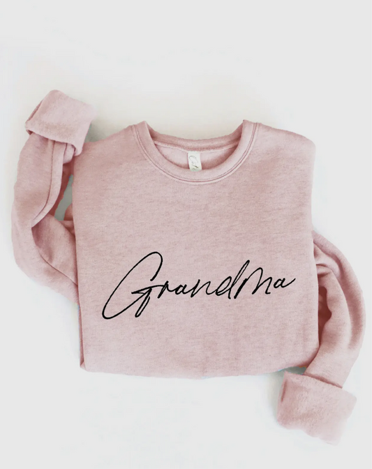 PREORDER: Grandma Sweatshirt (Pink)