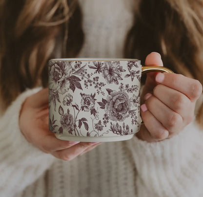Brown Delft Mug