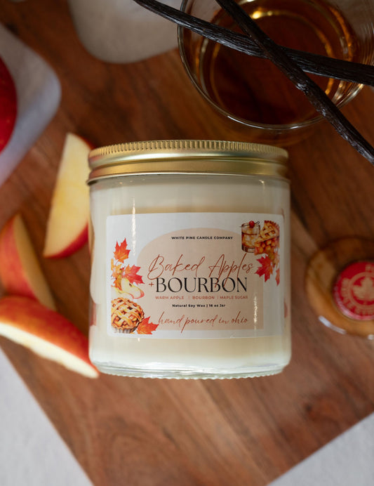 Baked Apples & Bourbon