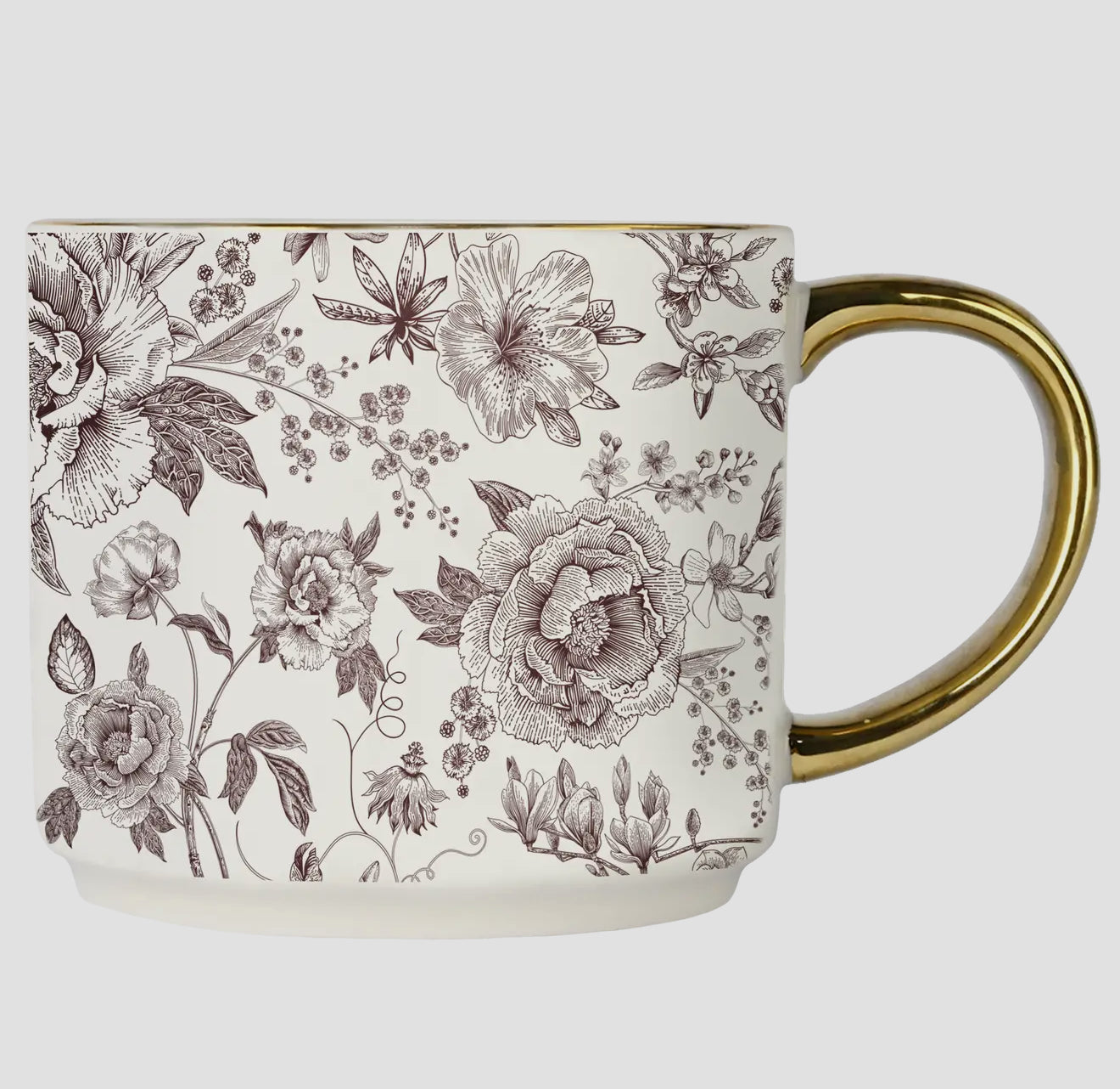 Brown Delft Mug