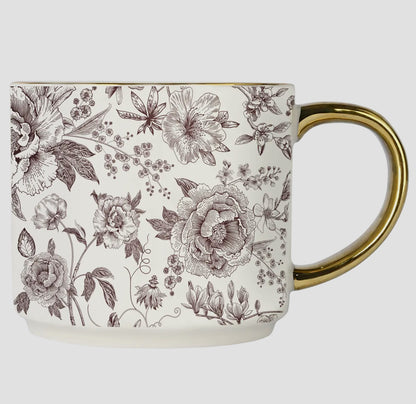 Brown Delft Mug
