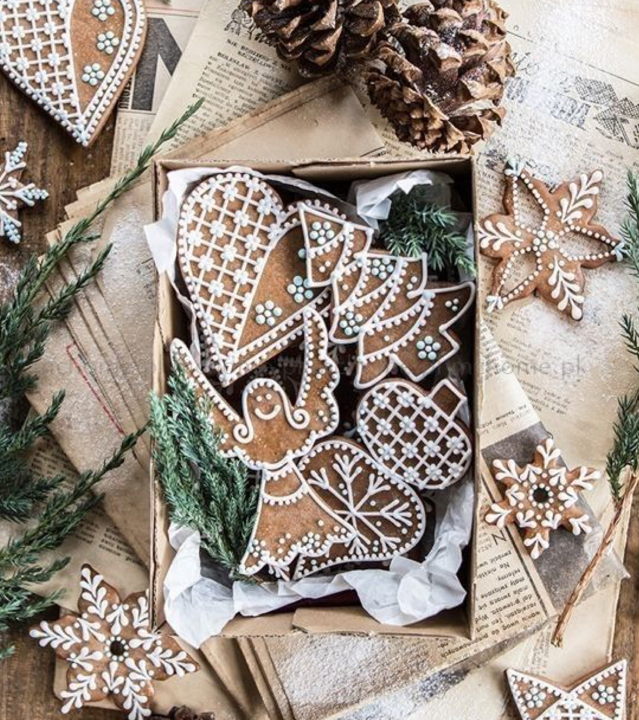 Frosted Gingerbread