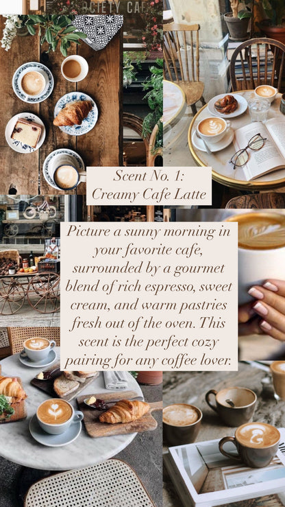 Scent No. 1: Creamy Cafe Latte