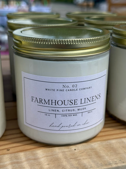Scent No. 2: Farmhouse Linens