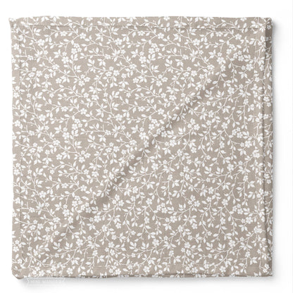 Muslin Swaddle Baby Blanket – Magnolia Tree: Peach