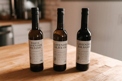 Lavender Balsamic + Olive Oil: Lavender Balsamic