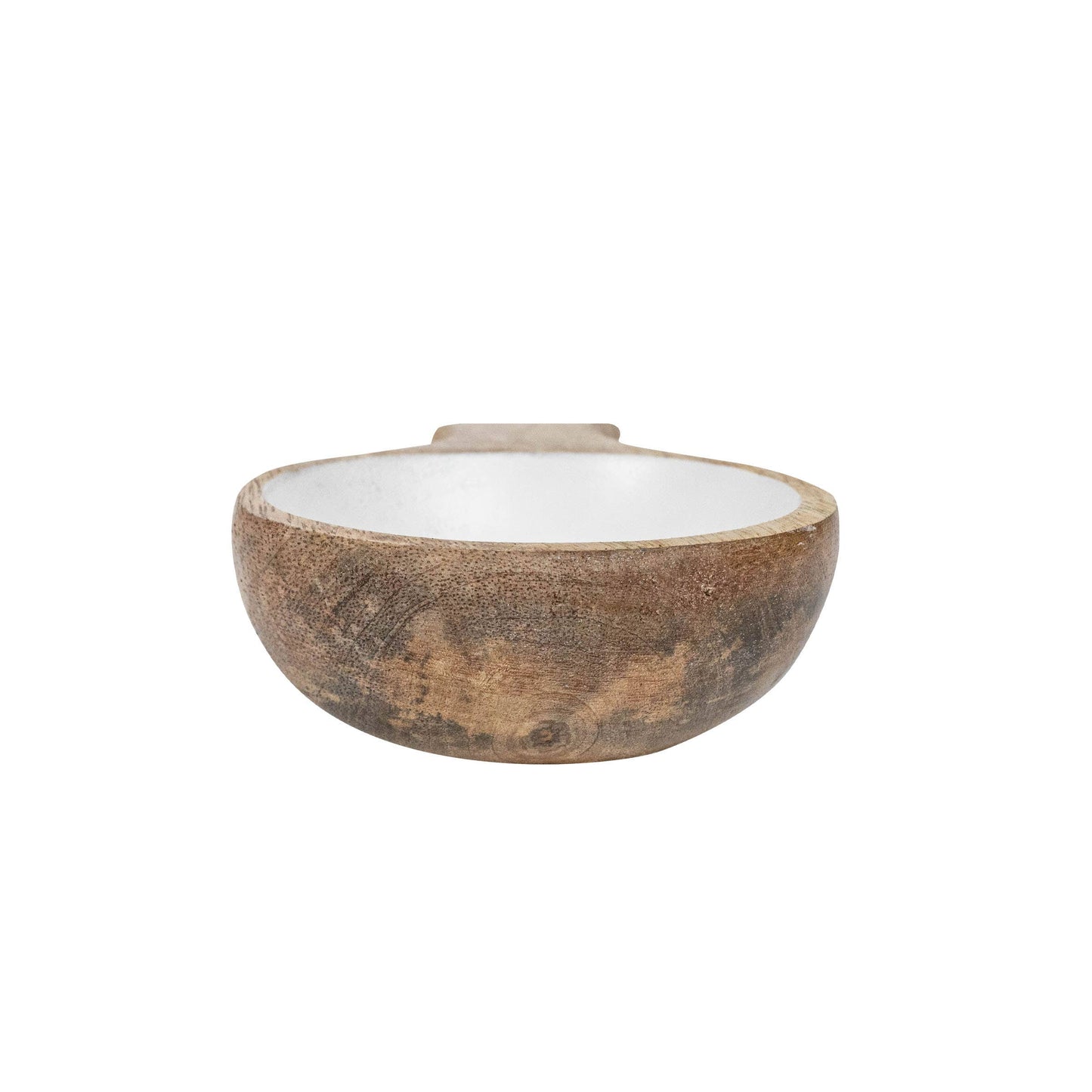 Mabel White Kitchen Scoop Wood