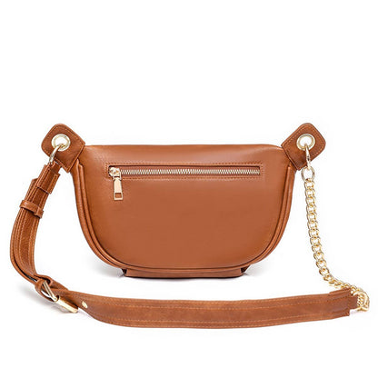 Brown Fanny Pack Crossbody Bag