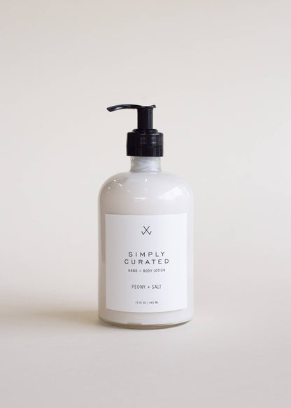 Peony + Salt Hand + Body Lotion