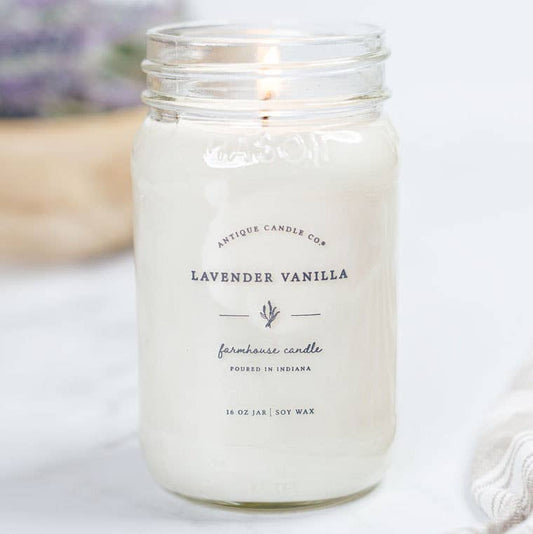 Lavender Vanilla 16 oz candle