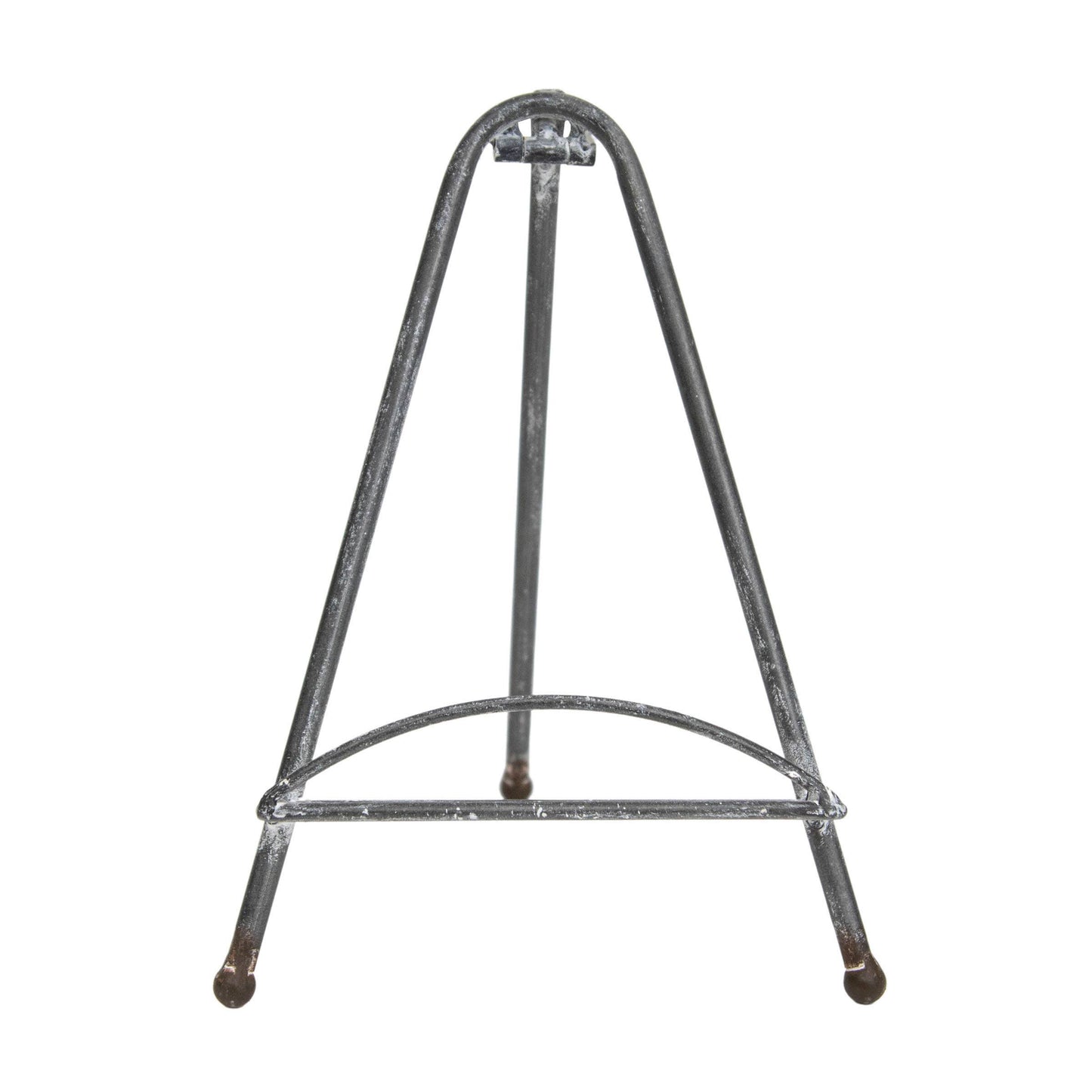 Dixie Whitewashed Metal Easel