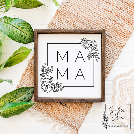 Mama |  Boho Wood Sign | Mother's Day Sign